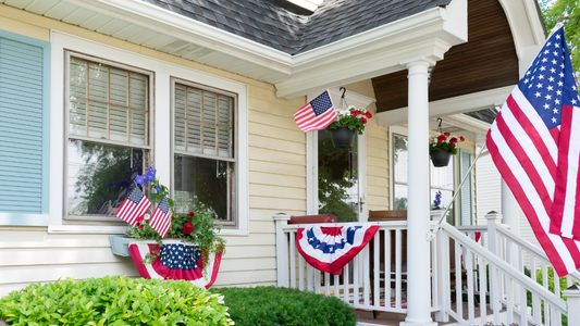 Patriotic Home and Outdoor Decor Ideas