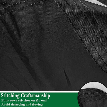 Army Veteran Emblem Flag – Double-Sided, 3-Ply Polyester (3x5ft)