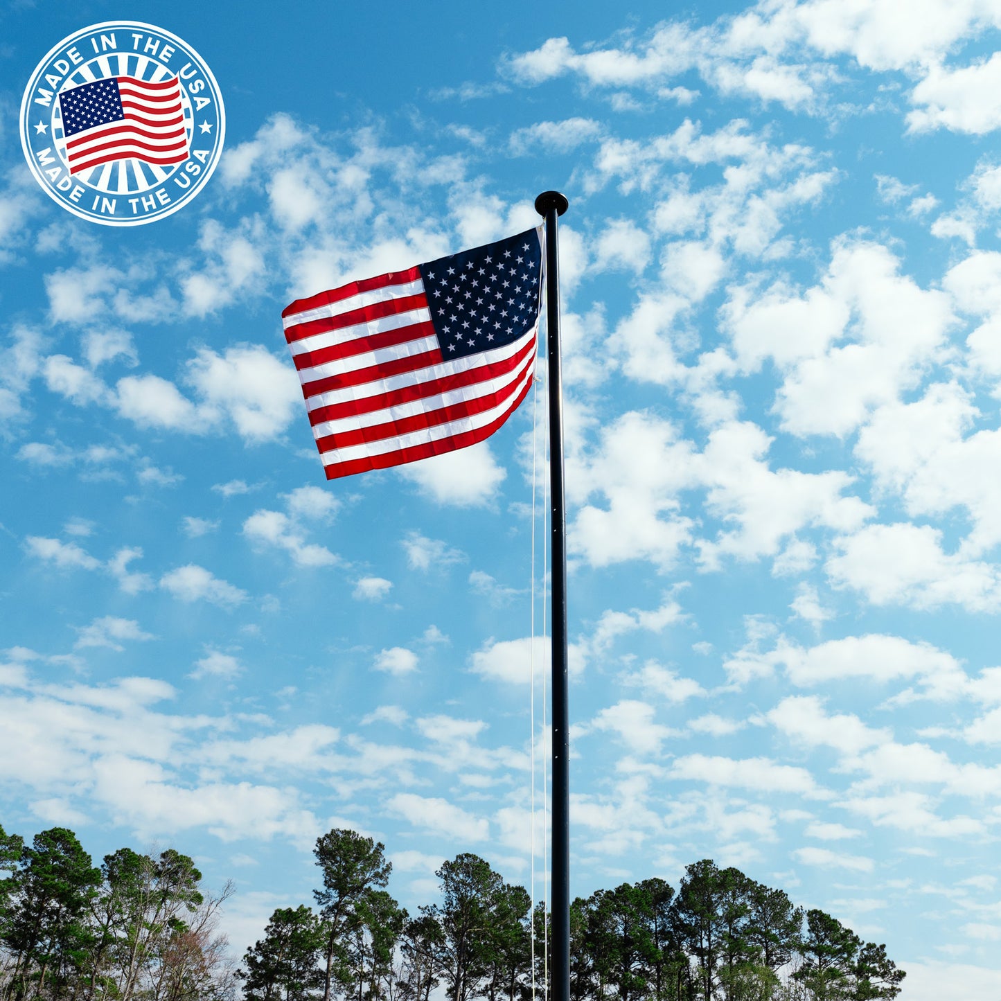 24ft American-Made Flagpole Kit